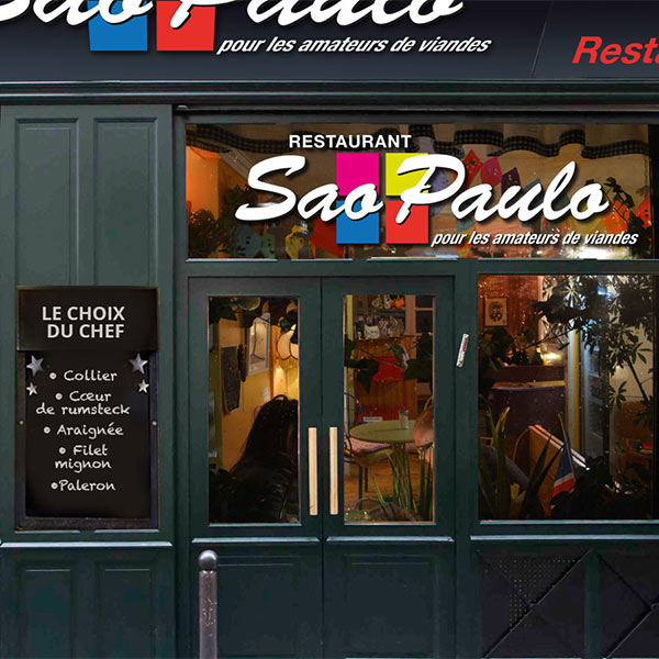 Le restaurant Le São Paulo.
