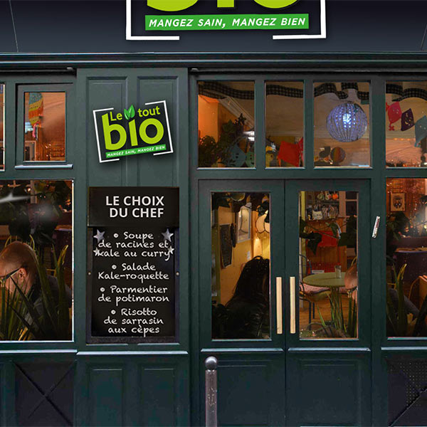 Le restaurant Le tout bio.