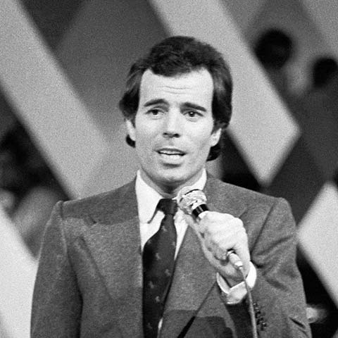 Julio Iglesias - 4ème place de l'Eurovision en 1970 (Espagne) - Photo GINIES/SIPA