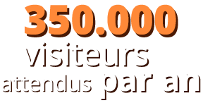 350000 visiteurs attendus par an