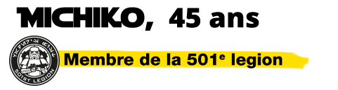 Michiko, 45 ans - Membre de la 501e legion